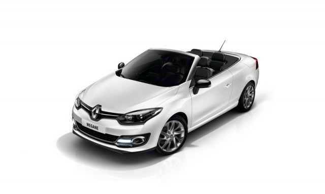 Refreshed Mgane Coup-Cabrio revealed. Image by Renault.