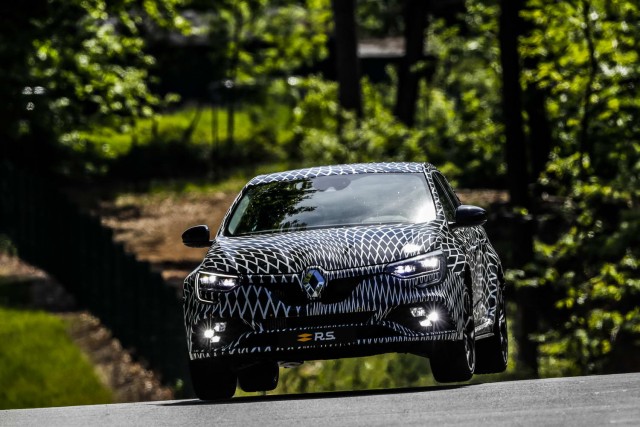 Choose your chassis in the new RS Megane. Image by Renault.