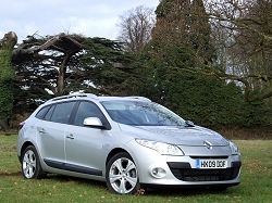 2009 Renault Mgane Sport Tourer. Image by Dave Jenkins.