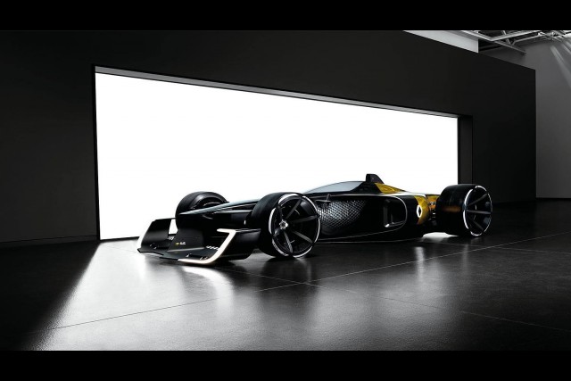 Renault R.S. 2027 previews F1 in a decade. Image by Renault.