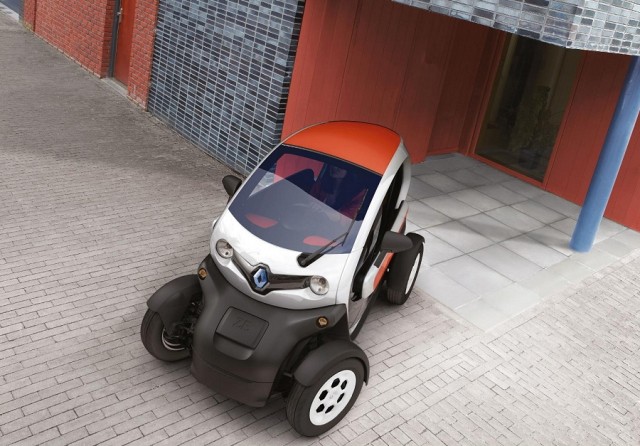 'Colour' is third version of odd Renault Twizy. Image by Renault.