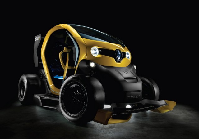 Renaultsport gets in a Twizy. Image by Renault.