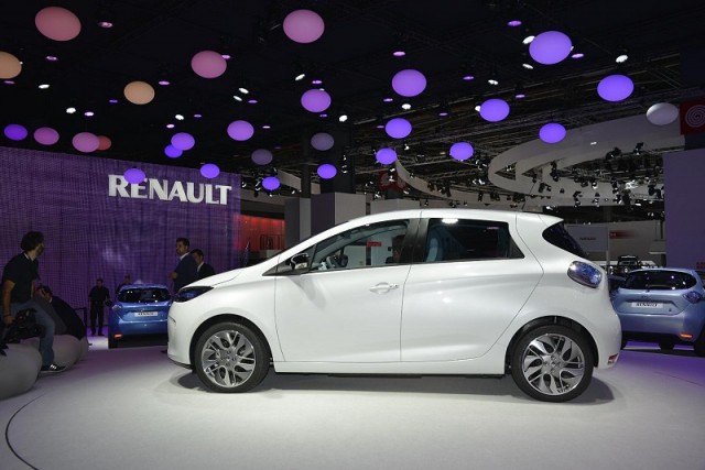 Renault ZOE available for pre-order. Image by Newspress.