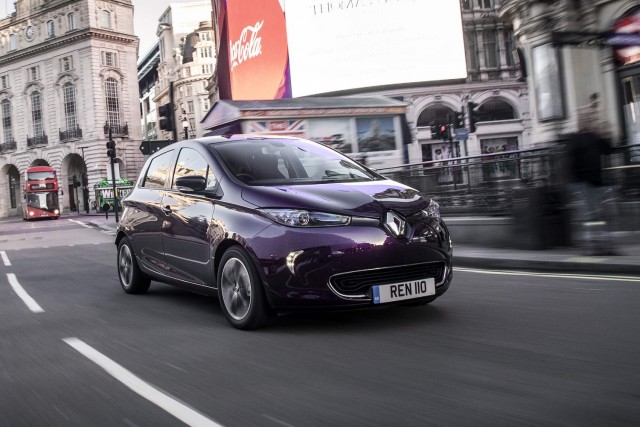 First UK Drive: Renault Zoe R110. Image by Renault.