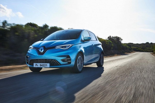First drive: Renault Zoe R135. Image by Renault.