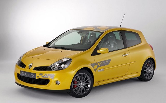 Clio hot hatch special coincides with F1 launch. Image by Renault.