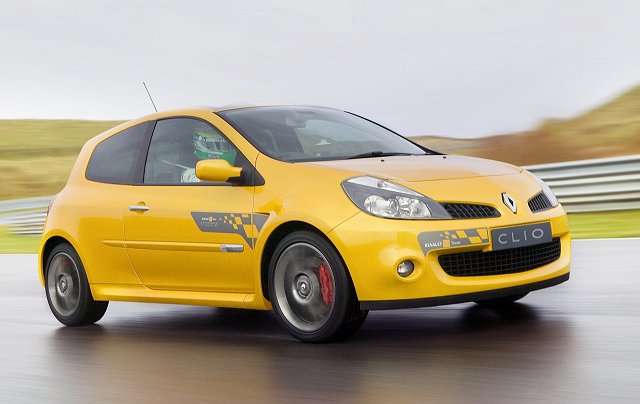 Yet another Clio Renaultsport special. Image by Renault.