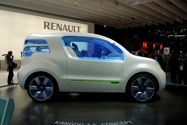 Frankfurt Motor Show: Renault Kangoo Z.E. Image by Kyle Fortune.