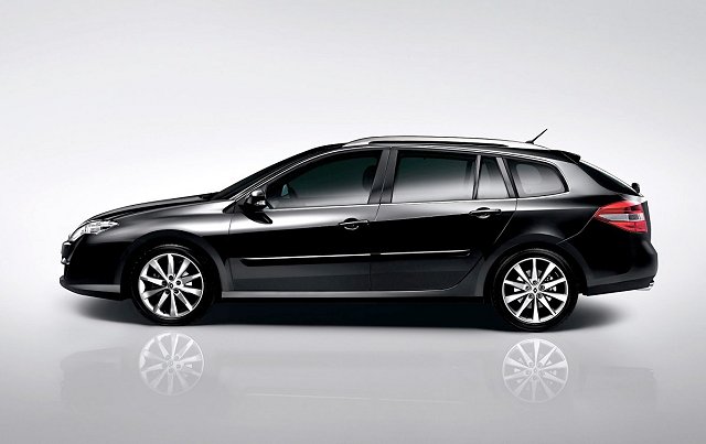 Stylish new Renault Laguna revealed. Image by Renault.