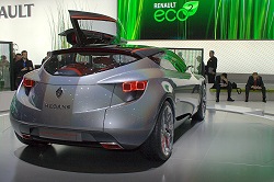 2008 Renault Megane Coupe concept. Image by Shane O' Donoghue.