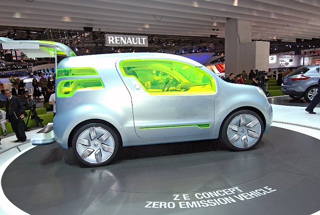Cute electric concept car from Renault. Image by United Pictures.