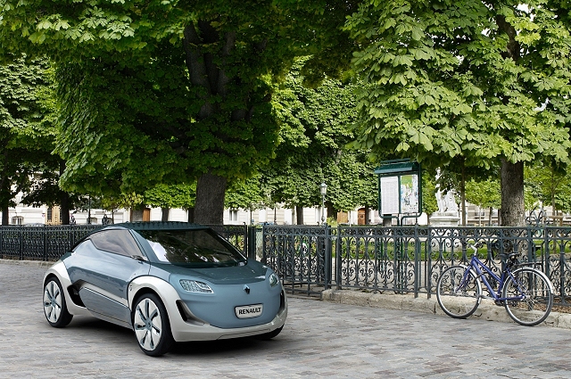 Renault hints at prices for Zoe electric car. Image by Renault.