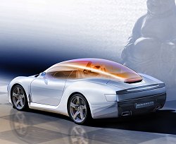 2006 Rinspeed zaZen concept car. Image by Rinspeed.