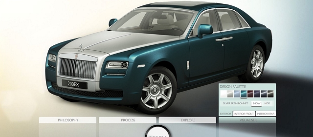 Paint your Ghost. Image by Rolls-Royce.