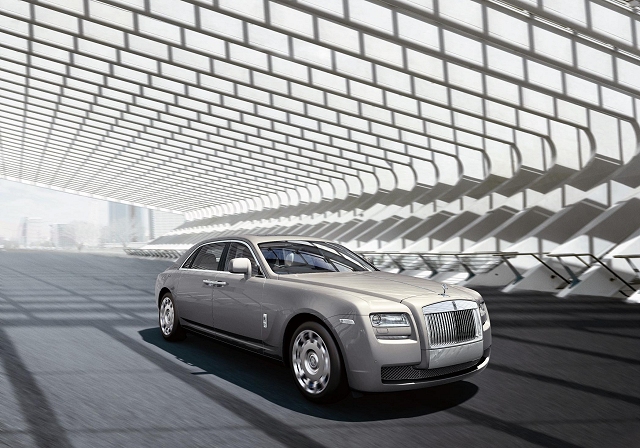 Rolls Ghost stretches for Shanghai. Image by Rolls-Royce.