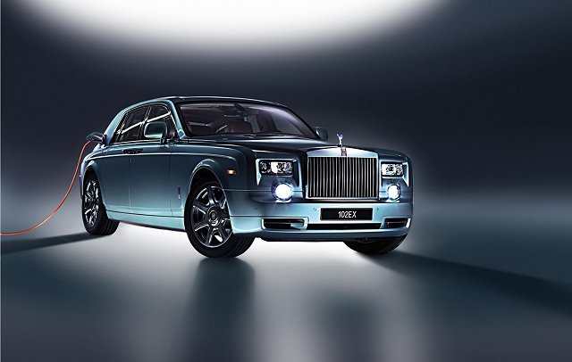 Geneva Motor Show 2011: Rolls-Royce EX102 Phantom Experimental Electric. Image by Rolls-Royce.