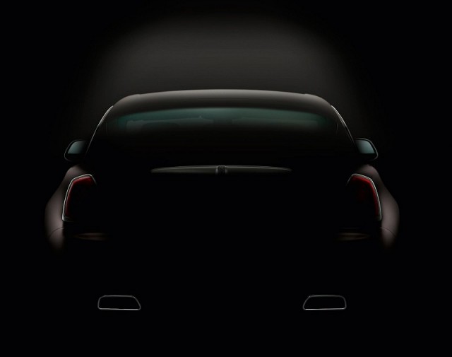 Rolls-Royce teases the Wraith. Image by Rolls-Royce.