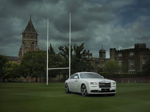 Egg-chasing fans get special Rolls-Royce Wraith. Image by Rolls-Royce.