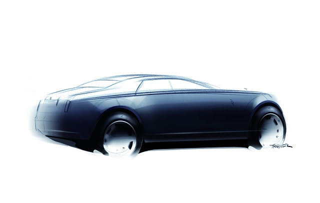 Rolls-Royce releases teaser pics of new 'baby'. Image by Rolls-Royce.