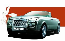 2004 Rolls Royce 100EX concept car. Image by Rolls Royce.