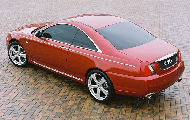 Rover 75 Coupe concept - how Rover should be. Image by Rover.