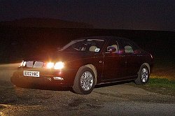 2002 Rover 75 1.8T. Photograph by Mark Sims. Click here for a larger image.