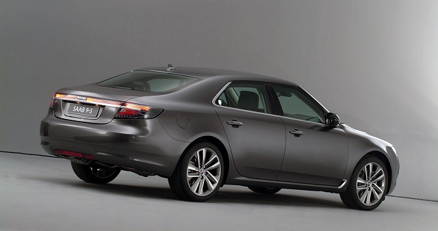 Saab 9-5 pics leak out ahead of Frankfurt. Image by Saab.