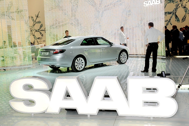 Frankfurt Motor Show: Saab 9-5. Image by United Pictures.