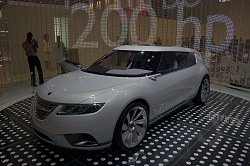 2008 Saab 9-X BioHybrid concept. Image by Kyle Fortune.