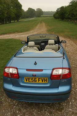 2007 Saab 9-3 Convertible. Image by Syd Wall.