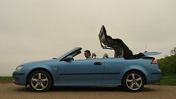 2007 Saab 9-3 Convertible. Image by Syd Wall.