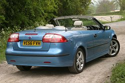 2007 Saab 9-3 Convertible. Image by Syd Wall.