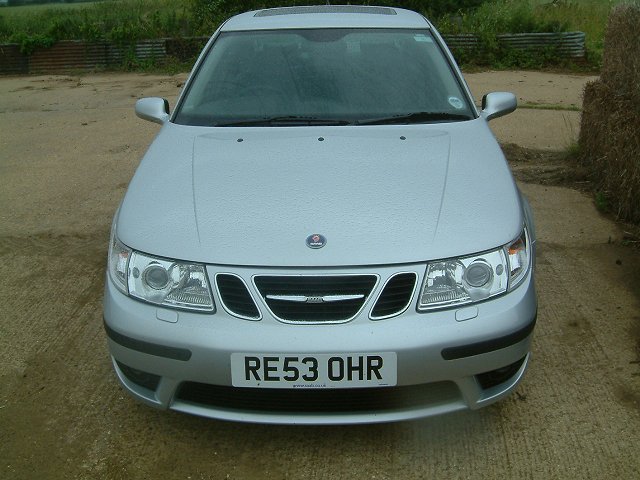 2004 Saab 9-5 Aero review. Image by Shane O' Donoghue.