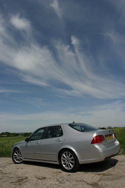 2007 Saab 9-5. Image by Syd Wall.