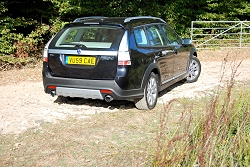 2009 Saab 9-3X. Image by Kyle Fortune.