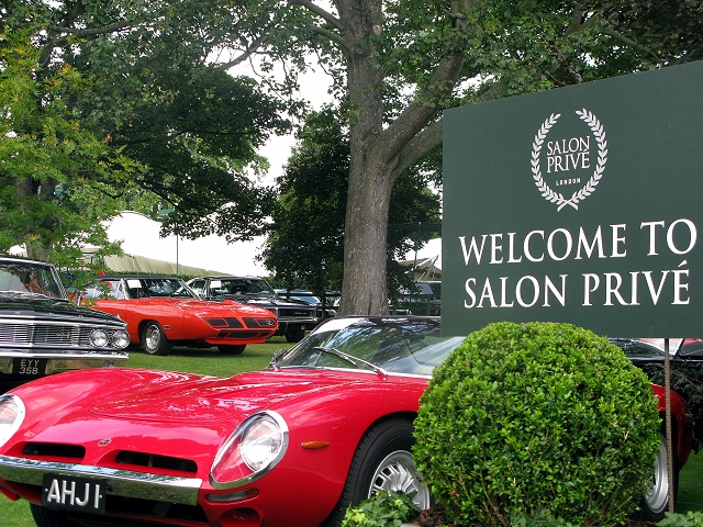 Salon Priv: the greenest motorshow ever? Image by Mark Nichol.