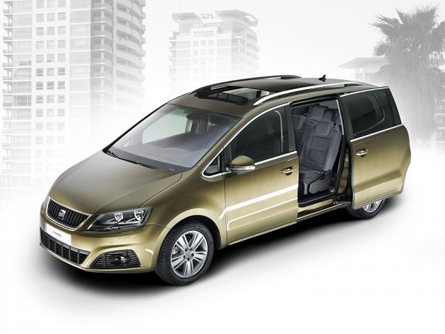 New SEAT Alhambra revealed. Image by SEAT.