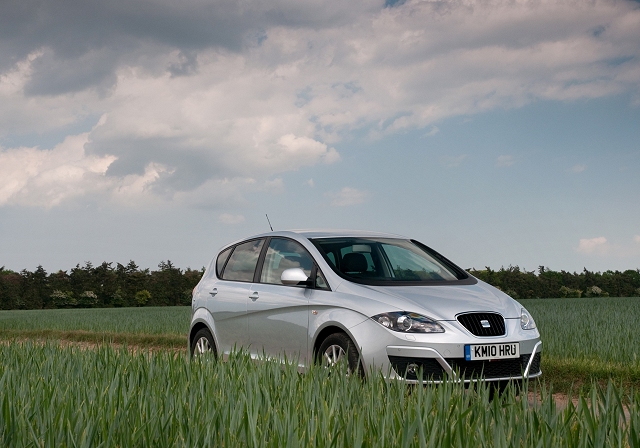 First UK Drive: SEAT Altea Ecomotive. Image by SEAT.