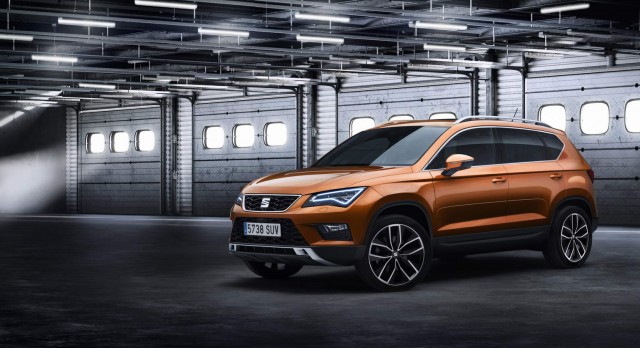 SEAT previews its new Ateca SUV. Image by SEAT.