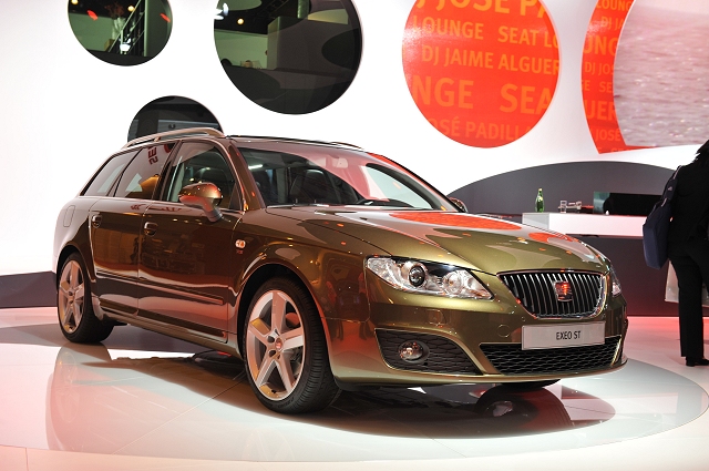 Paris Motor Show 2010: Updated SEAT Exeo. Image by Max Earey.