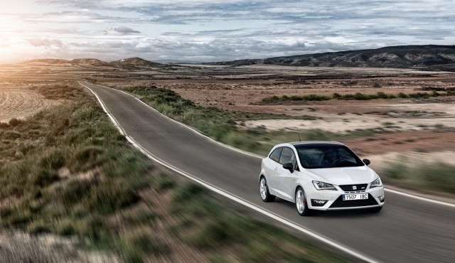 Incoming: SEAT Ibiza Cupra. Image by SEAT.