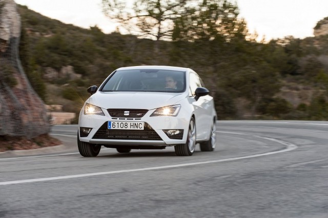 First drive: SEAT Ibiza Cupra. Image by SEAT.