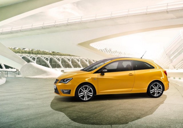 SEAT Ibiza Cupra unveiled in Beijing. Image by SEAT.