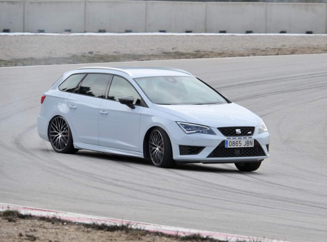 First drive: SEAT Leon ST Cupra. Image by SEAT.