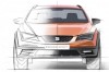 SEAT's first SUV will be the Leon Cross. Image by SEAT.