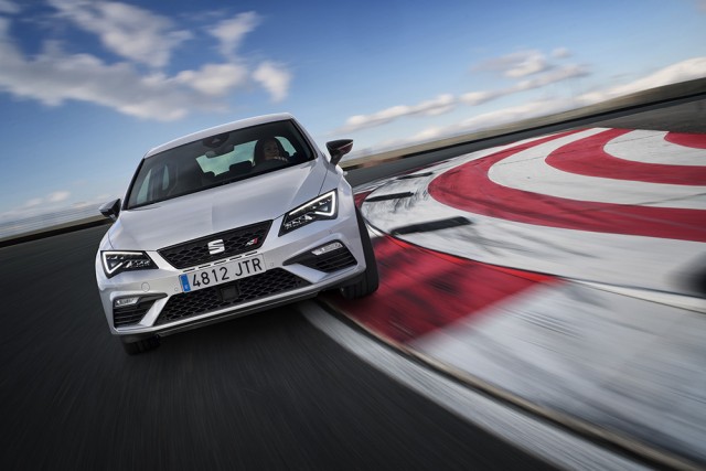 First drive: SEAT Leon Cupra 300. Image by SEAT.