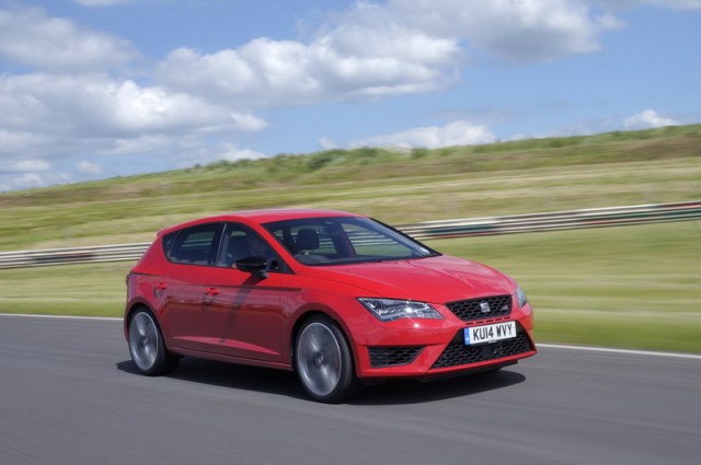 First UK drive: SEAT Leon Cupra. Image by SEAT.