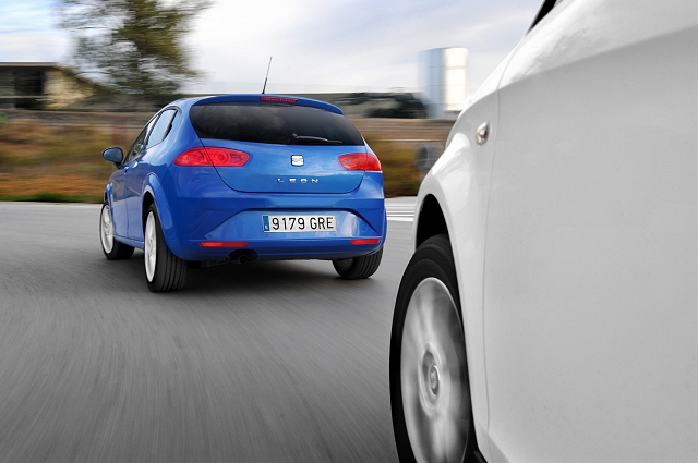 First Drive: 2010 SEAT Leon and Altea Ecomotive. Image by SEAT.