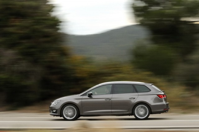 First drive: SEAT Leon ST. Image by Matt Vosper.