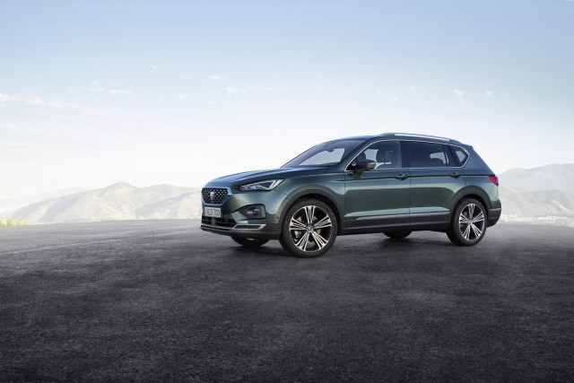 SEAT Tarraco SUV unveiled in full. Image by SEAT.